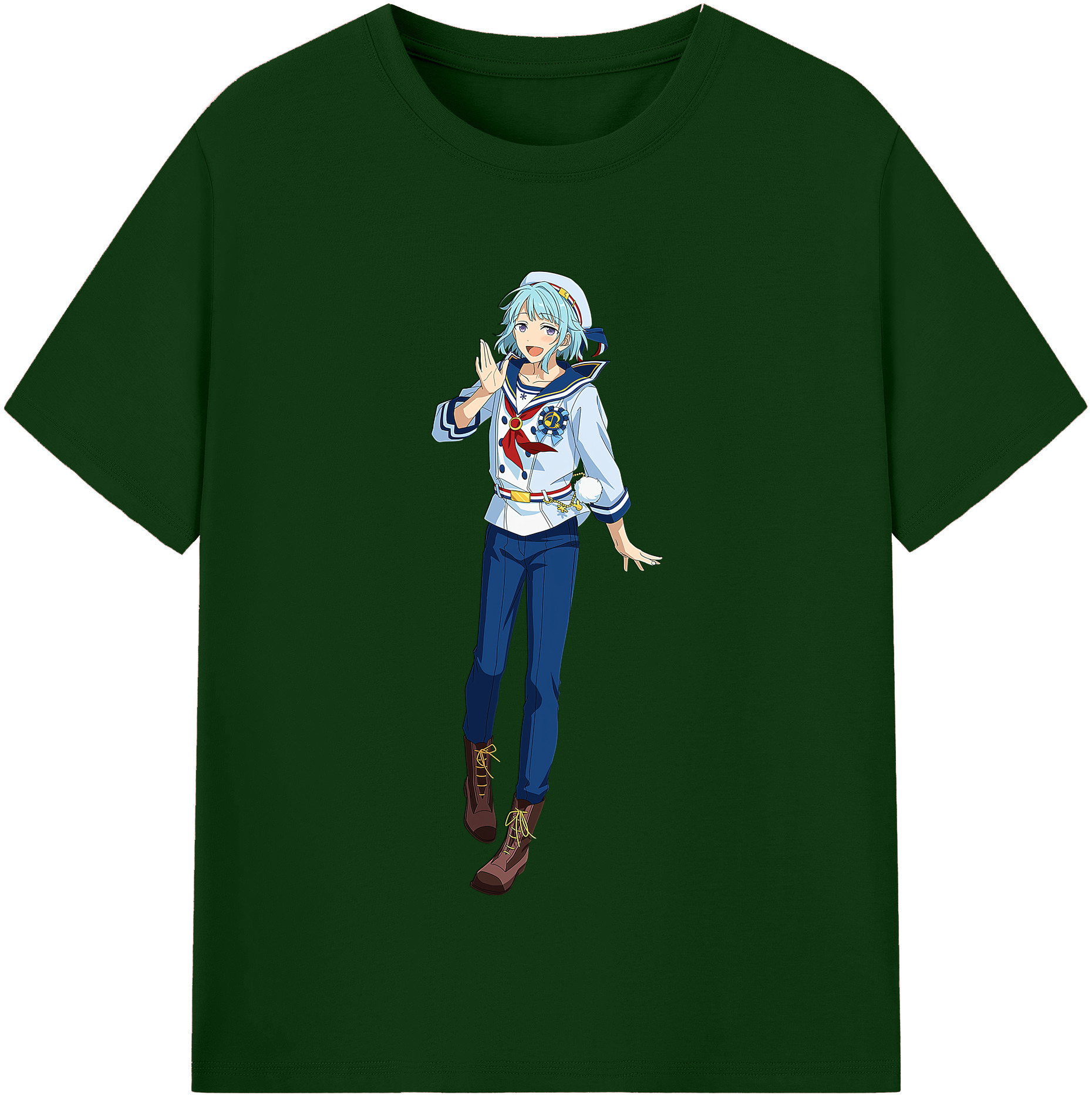 （画像用） あんさんぶるスターズ! Ensemble Stars 綿100％半袖Tシャツ（フロントプリント）